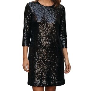 L'Agence Sequin Mini Dress 2‎ Whimsigoth NYE Party Minimal Cocktail Glam Holiday